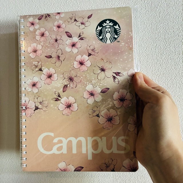 スタバ桜限定ノート